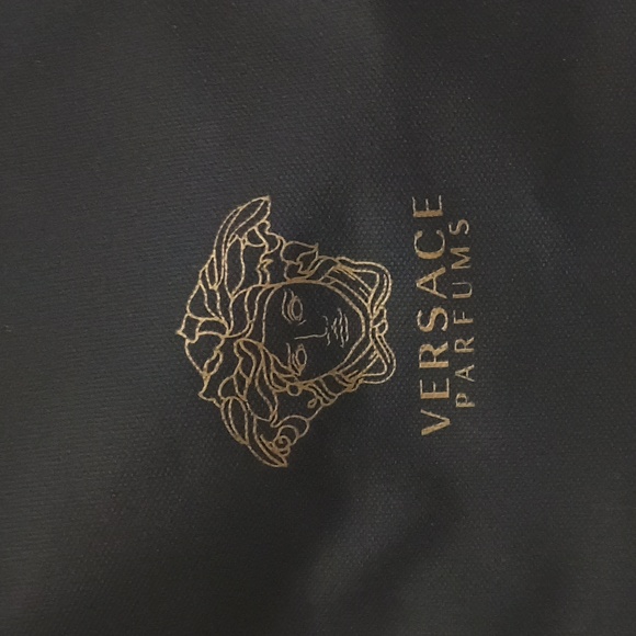 Versace Parfums Black Mini Backpack with Gold Accents - Picture 2 of 7